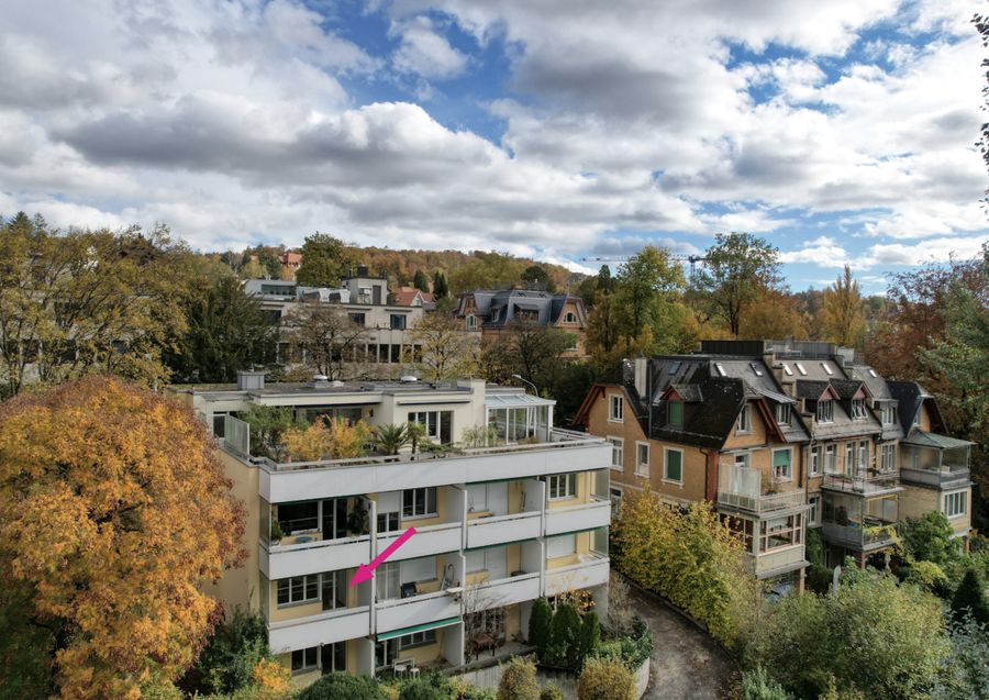 Hübsche Wohnung mit Balkon im schönen Kreis 7