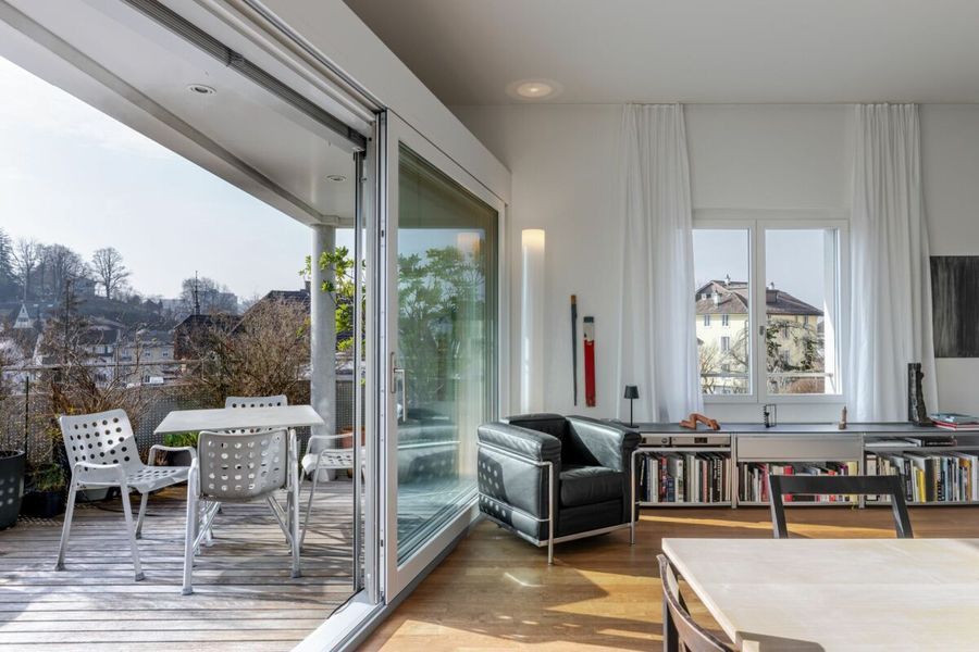 Attraktive Stadtwohnung mit Dachterrasse im Wesemlinquartier