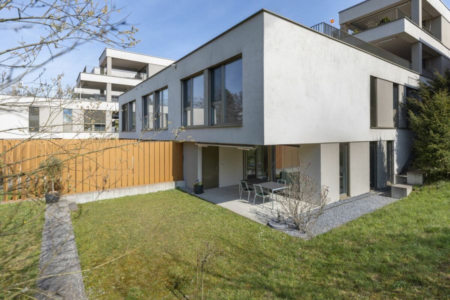 Moderne Gartenmaisonette an ruhiger Lage