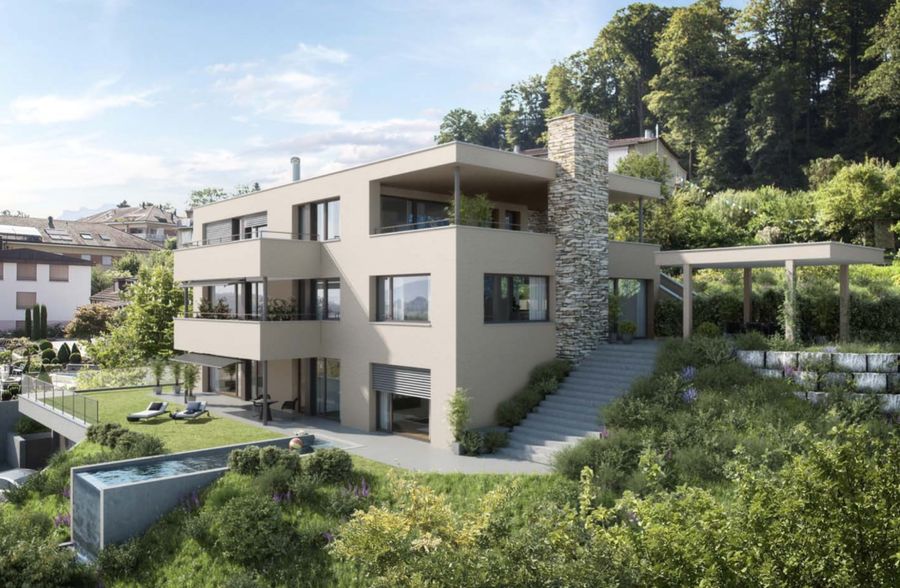 Maisonette-Wohnung mit Seesicht